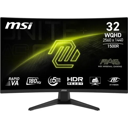 MSI MPG 321CQF E18 32″ Curved WQHD 165Hz Gaming Monitor