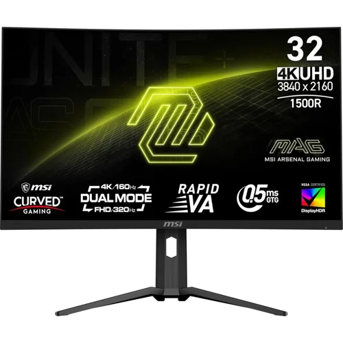 MSI MPG 321CUPDF 32″ Curved WQHD 165Hz Gaming Monitor