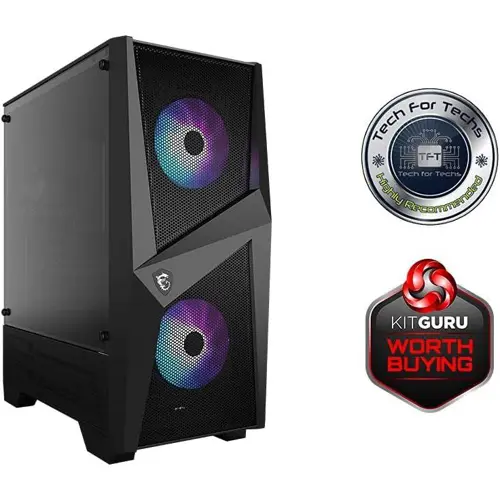 MSI MAG FORGE 100R ARGB Mid-Tower Gaming Case