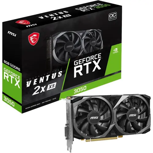 MSI GeForce RTX 3050 VENTUS 2X 8G OC Graphics Card