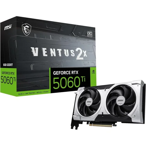 MSI GeForce RTX 5060 Ti VENTUS 2X 8G OC PLUS Graphics Card