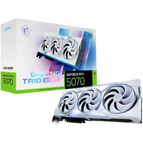 MSI GeForce RTX 5070 12GB GAMING TRIO OC Graphics Card