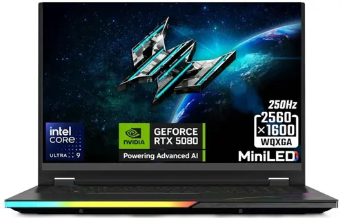 Acer Predator Helios 18 AI PH18-73-96CY Gaming Laptop Intel Core Ultra 9-275HX, 64GB DDR5, 1TB SSD, NVIDIA RTX 5080 16GB Graphics, 18" WQXGA IPS Mini LED 250Hz, Windows 11 Home, 2 Year Acer Official Local Warranty