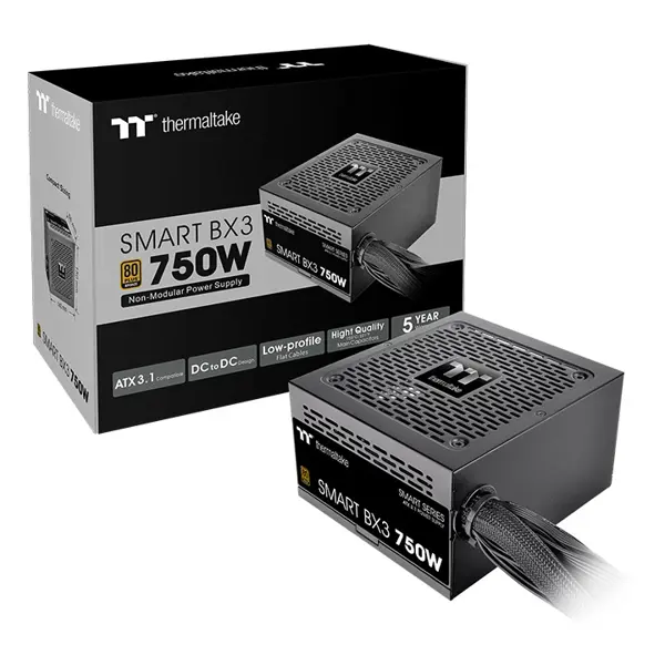 Thermaltake Smart BX3 750W 80+ Bronze Non-Modular Power Supply