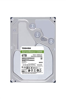 Toshiba S300 6TB 3.5" Surveillance HDD - HDWT360UZSVA