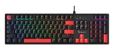 A4tech Bloody S510N RGB Mechanical Switch Gaming Keyboard (Brown Switch)