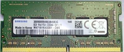 Samsung 8GB DDR4 3200MHz SO-DIMM Ram