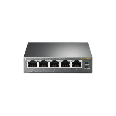 TP-Link TL-SF1005P 5-Port 10/100Mbps Desktop PoE Switch with 4-Port