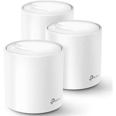 TP-Link Deco X60 AX3000 Whole Home Mesh Wi-Fi 6 System – 3 Pack