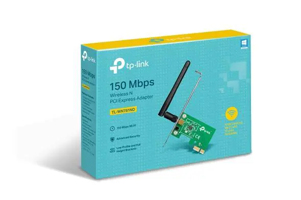 TP‑LINK TL‑WN781ND 150Mbps Wireless‑N PCI Express Adapter