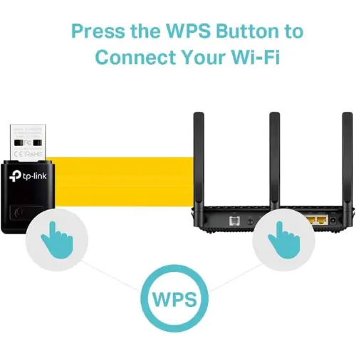 TP‑LINK TL‑WN823N 300 Mbps Mini Wireless‑N USB WiFi Adapter