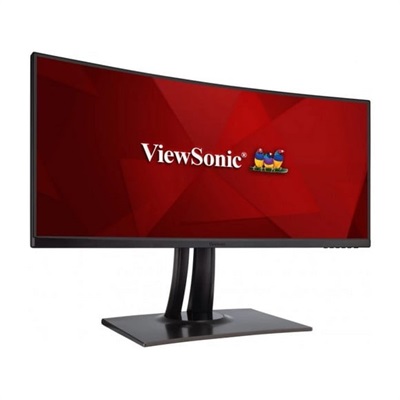 ViewSonic VP3481 34” WQHD Curved 100% sRGB Ergonomic Professional Monitor