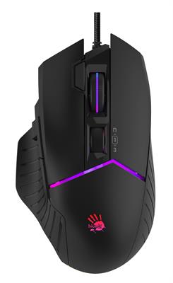 A4tech Bloody W95 Max Extra Fire Ultra Core Activated 12,000 CPI RGB Gaming Mouse - Stone Black