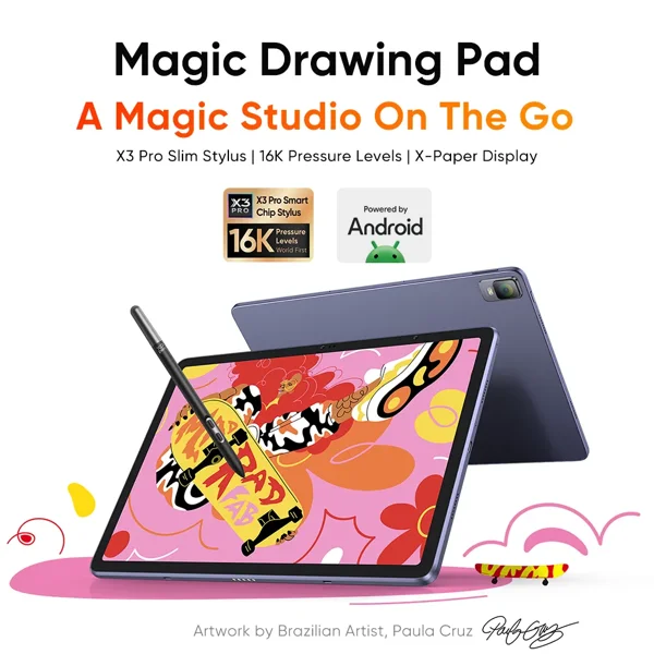 XP‑Pen Magic Drawing Pad 12.2″ Standalone Android Drawing Tablet