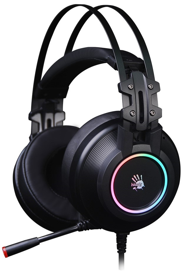 A4tech Bloody G528C Virtual 7.1 Surround Sound RGB ENC Noise Cancelling Gaming Headphone