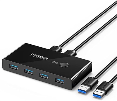 UGreen 2 In 4 Out USB 3.0 Sharing Switch Box
