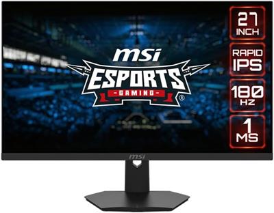 MSI G274F 27″ Rapid IPS 180Hz FHD Esports Gaming Monitor