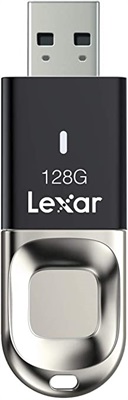 Lexar JumpDrive Fingerprint F35 128GB USB 3.0 Flash Drive