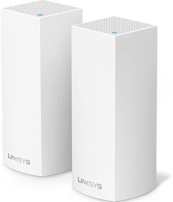 Linksys Velop Tri-Band Intelligent Mesh™ WiFi 5 System 2-Pack