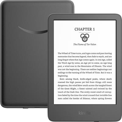 Amazon - Kindle E-Reader (2022 release) 6" display - 16GB - Black