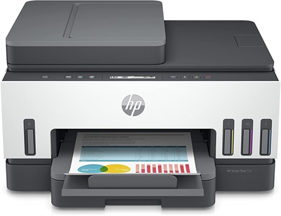 HP 750 Smart Ink Tank - All in One with ADF & Duplex
