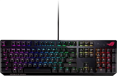 ROG Strix Scope Deluxe RGB wired mechanical gaming keyboard DX/RD/US 