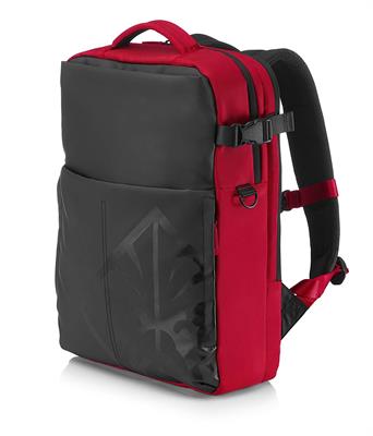 HP OMEN Gaming Business Water Resistant Backpack for 17.3'' Laptops with Self Repairing Dual Concealed Zippers (4YJ80AA)