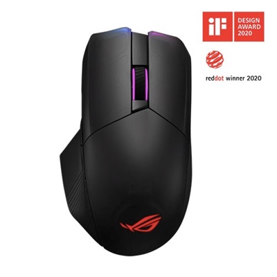 ASUS ROG Chakram Wireless Gaming Mouse with Qi Charging