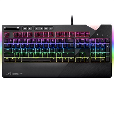 ASUS ROG Strix Flare RGB mechanical gaming keyboard with Cherry Switches