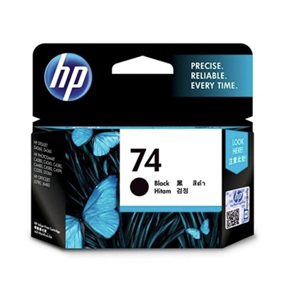 HP 74 Black Ink Cartridge