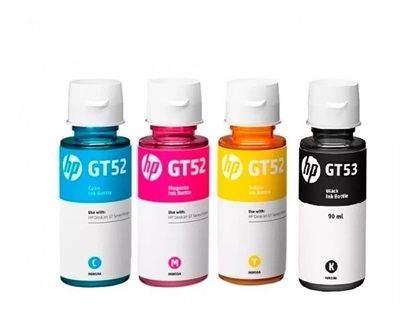 HP GT52 and GT53 Original Ink Bottle Set