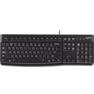 Logitech K120 Full Size USB Keyboard