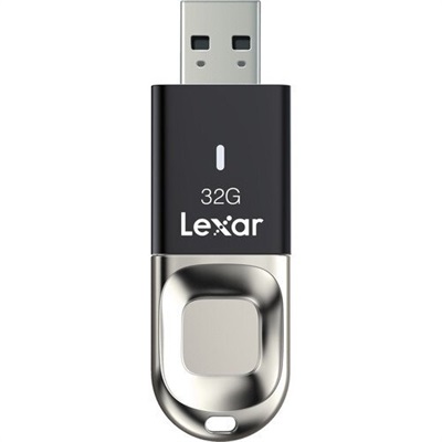 Lexar JumpDrive Fingerprint F35 32GB USB 3.0 Flash Drive