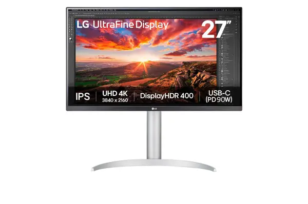 LG 27UP850K-W-AMA 4K UHD IPS LED HDR Monitor with USB-C port