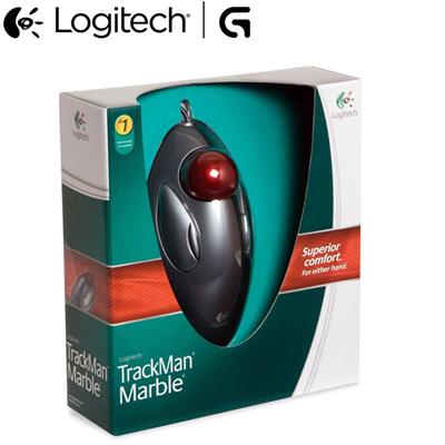 Logitech Trackman Marble Trackball Gaming Mouse