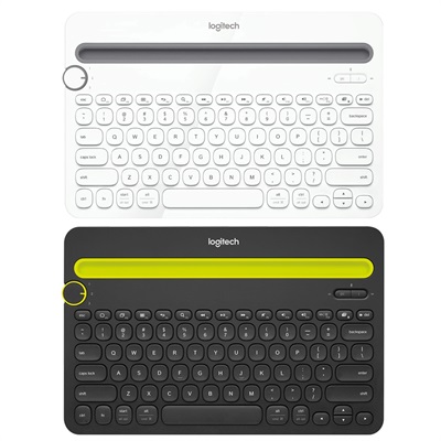 Logitech K480 Bluetooth Multi-Device Keyboard (Black/White)