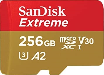 SanDisk Extreme MicroSD Card 256GB