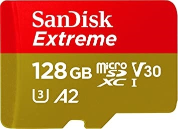 SanDisk Extreme MicroSD Card 128GB
