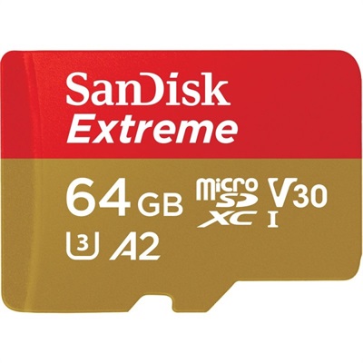 SanDisk Extreme MicroSD Card 64GB