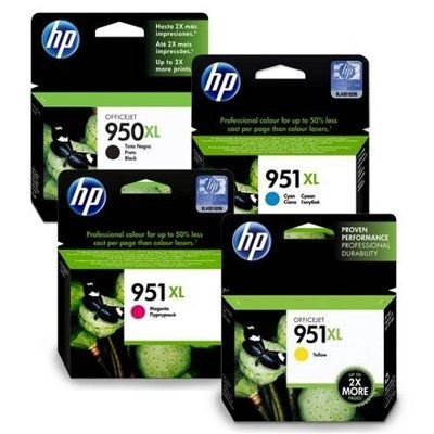 HP Ink cartridge 950XL & 951XL Set (Z20) 