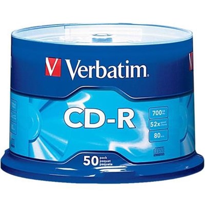 Verbatim CD-R 52X 700mb 50pc / Pack