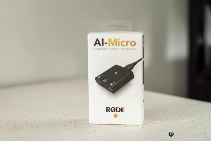 Rode Al-Micro Smartphone Doble Microphone Adapter Black