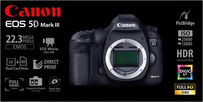 Fascinar Puede ser calculado para donar Canon 5D Mark III Body in Pakistan for Rs. 290000.00 | Karachi Camera  Center Rawalpindi