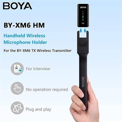Boya XM6 HM Reporter Handle For Mic 