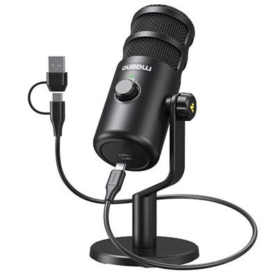MAONO PD100U USB Dynamic Microphone, Podcast Recording Microphone