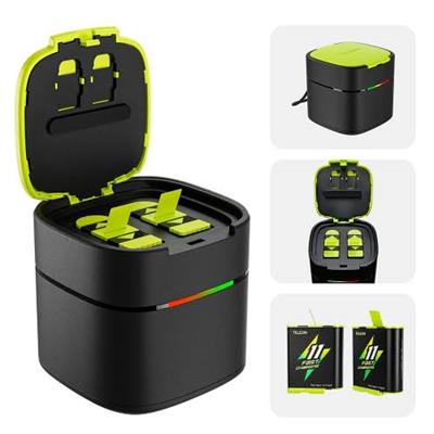 TELESIN Fast Charging Case and Battery Set for GoPro 9/10/11/12