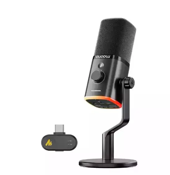 Maono PD100W Wireless Dynamic Microphone
