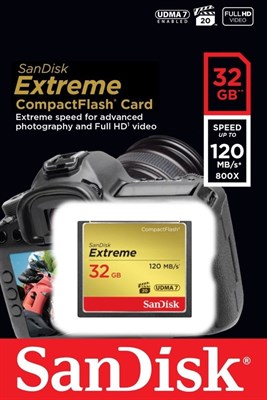 Sandisk 32GB 800x 120MBPS Memory Card 