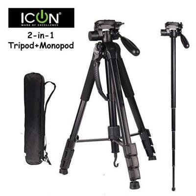 Icon 7867 Professional Tripod + Mono Pod 