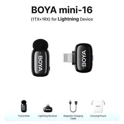 Boya Mini 16 Mic For iPhone Lightning 